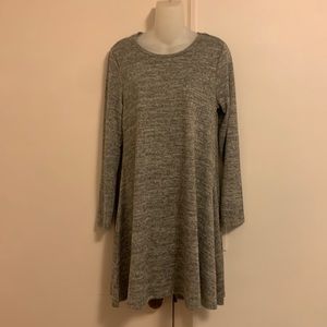 NWT Cozy Cabincore Grey Sweater Dress
